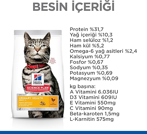 Hills SP Adult Cat Urinary Chicken 1.5kg