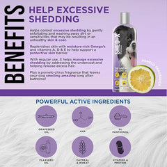 Synergy Labs Shed - X Control Shampoo - Dog 473ml