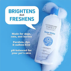 Synergy Labs Veterinary Formula Solutions Snow White Shampoo 17oz - 503ml