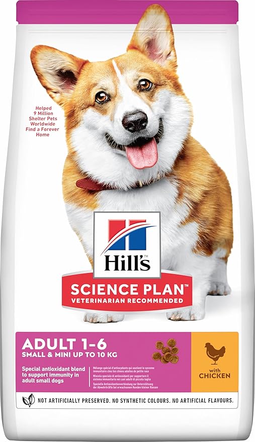 Hill’s SP Small & Mini Adult Dog Food With Chicken (3kg)