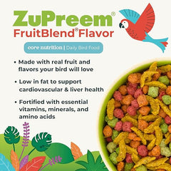 ZuPreem FruitBlend Flavor for Medium Size Birds 2lb (0.91kg)