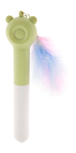 SP Telescopic Double Headed Laser Cat Toy Green