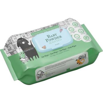 Pawsitive Pet Wipes Baby Powder  150p