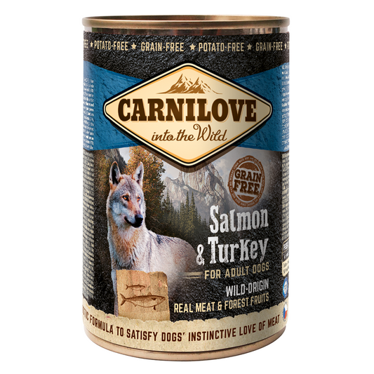 Carnilove Salmon & Turkey For Adult Dogs 400gm
