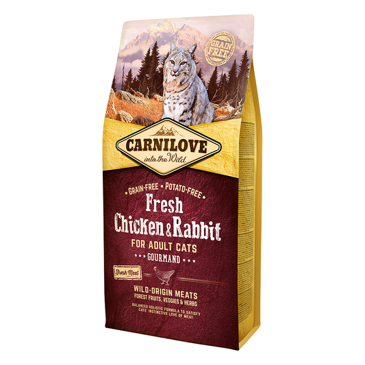 Carnilove Fresh Chicken & Rabbit for Adult Cats 6kg
