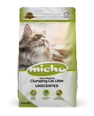 Micho Unscented Clumping Cat Litter 8.5L