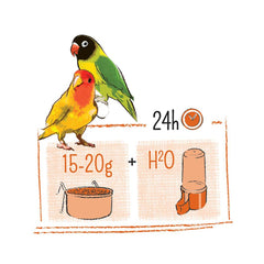 Witte Molen Puur Lovebird 2kg