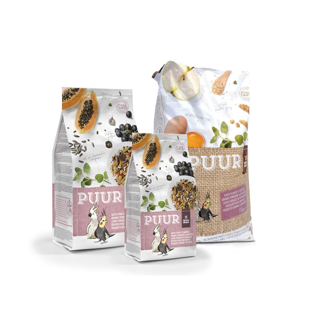 Witte Molen Puur Large Parakeet & Cockatoo 2kg
