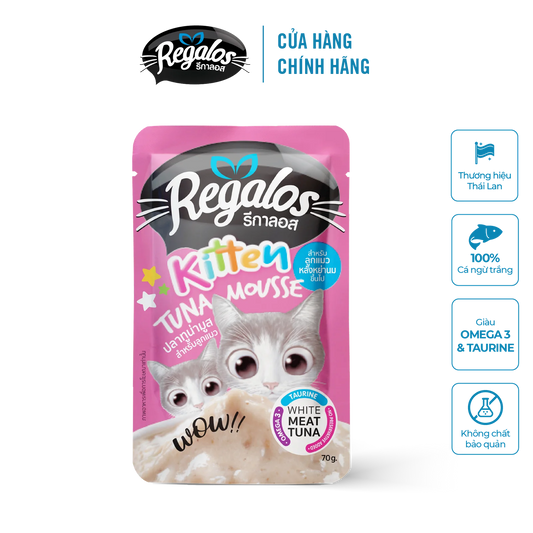 Regalos Tuna Mousse Kitten 70g