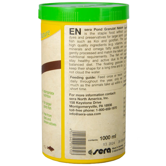 Sera Pond Granulate Nature 1L