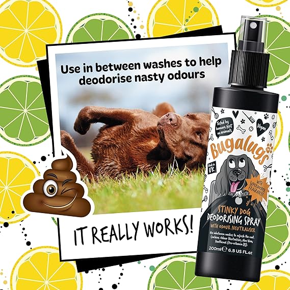 Bugalugs Stinky Dog Deodorising Spray 200ml
