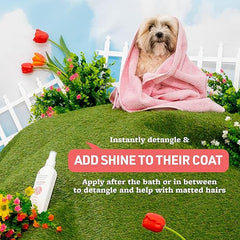 Synergy Labs Veterinary Formula Gloss and Glide Detangler, Shine Builder & Conditioner 8 oz -236 ml