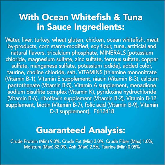 Friskies Shreds Ocean Fish & Tuna  156g
