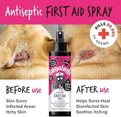Bugalugs Antiseptic First Aid Spray 200ml (6.8 Fl Oz)