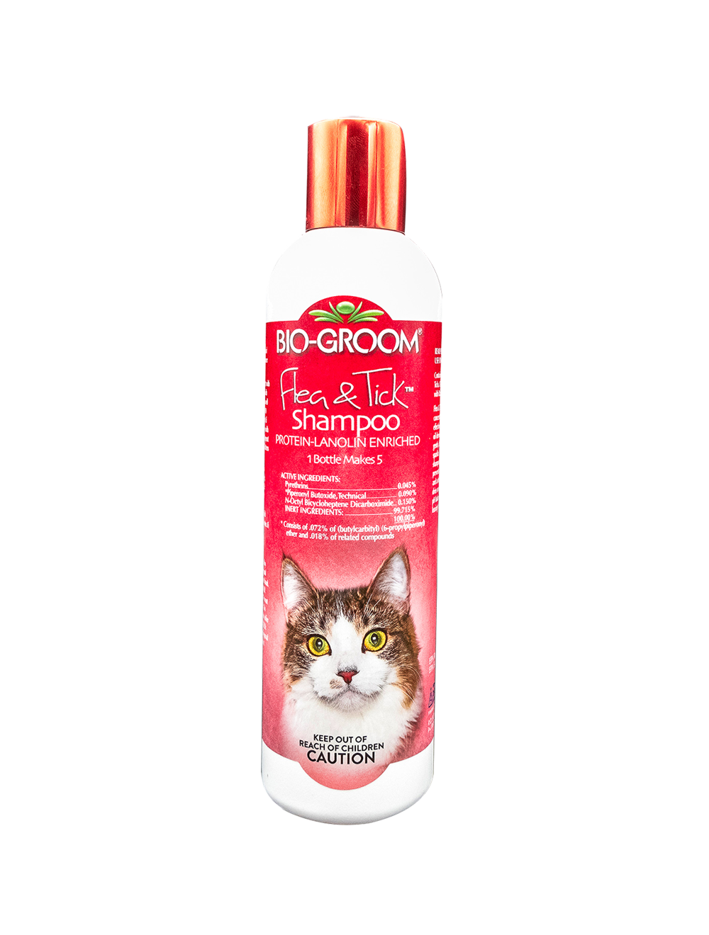 Bio Groom Flea & Tick Cat Shampoo 8oz