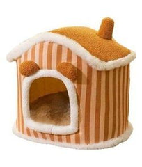 Saas Cat House Bed L 50*40 - Orange SA3104