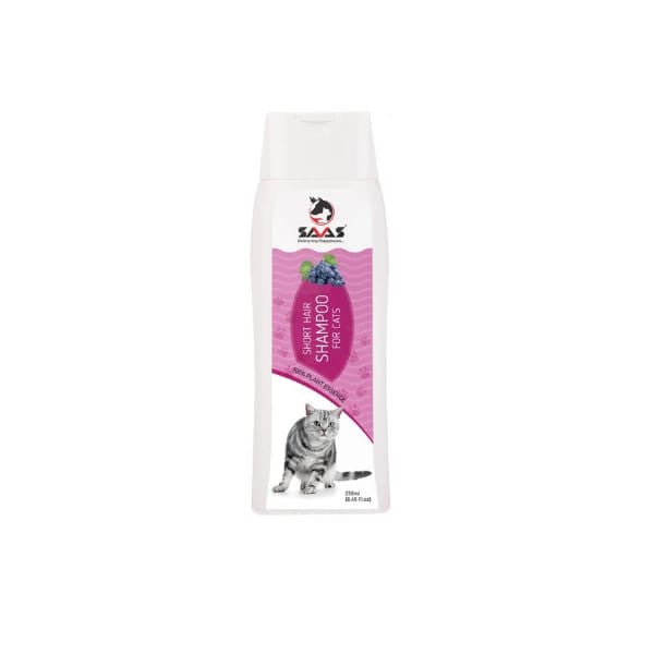 SAAS Cat Short Hair Shampoo 250ml