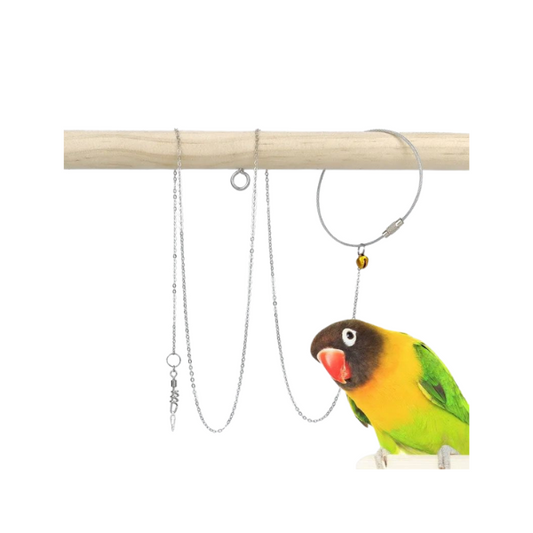 Saas Parrots Anti-Flying Foot Chain 100cm Long size #6 SA3368