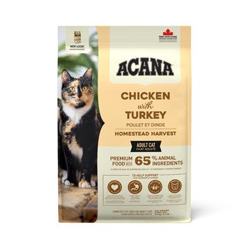 Acana Homestead Harvest Chicken With Turkey Dry Cat Food 1.8kg