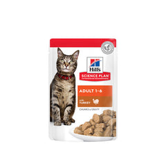 Hills SP Adult Wet Cat Food Turkey 85g
