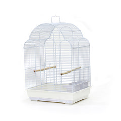 Dayang Bird Cage (Medium) - 42 x 30 x 57cm -White  [BC-700-WHT]