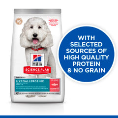 Hill’s Science Plan Hypoallergenic Medium Breed Adult Dry Dog Food With Salmon (2.5kg)