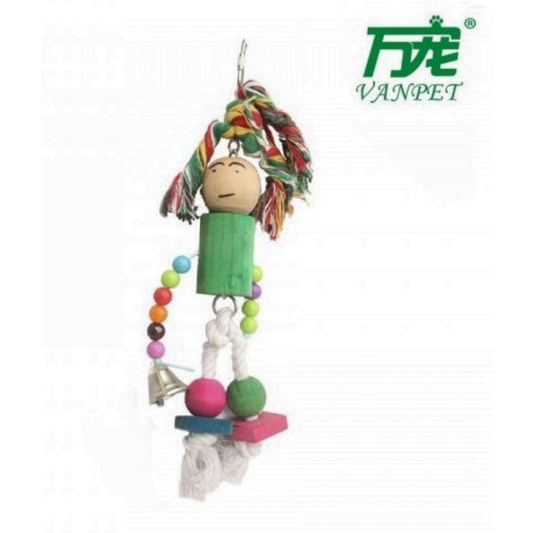 VanPet Bird Toy Natural And Clean - 29x9 Cm