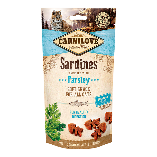 Carnilove Sardines Parsley Snack For All Cat