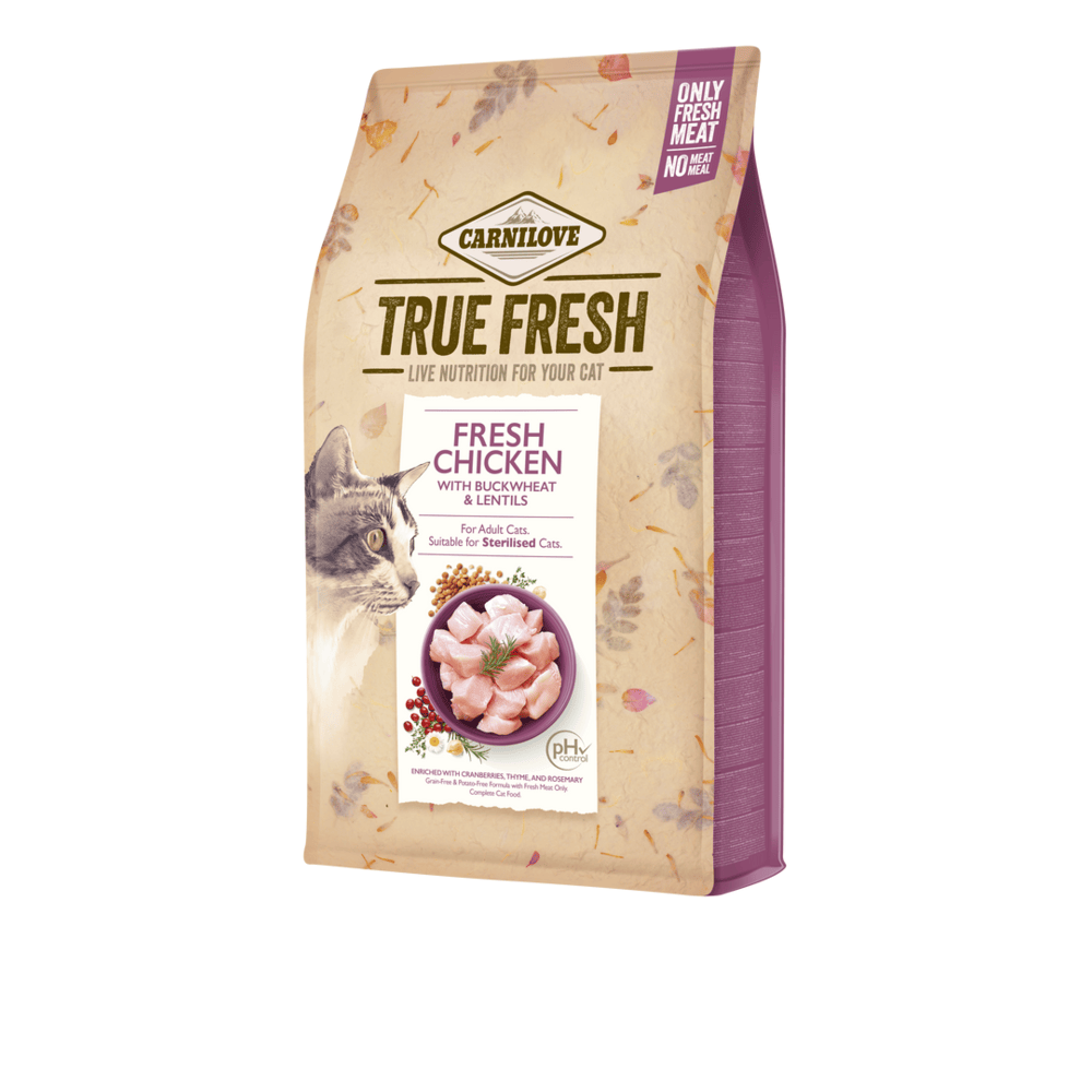 Carnilove True Fresh Chicken for Adult Cats 4.8kg