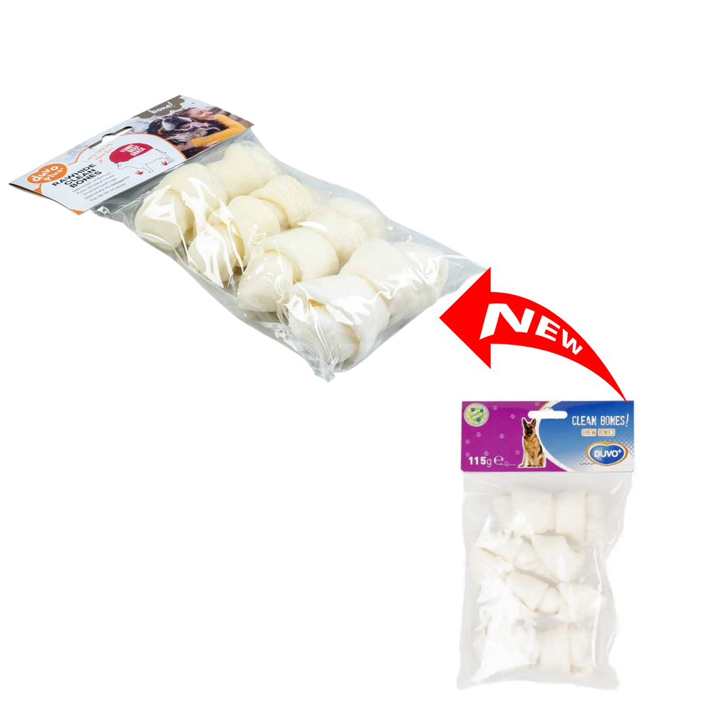 Duvo Knotted Bone 4pcs 9cm