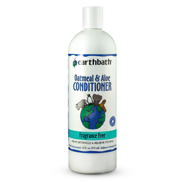 Earthbath oatmeal&aloe conditioner fragrance free