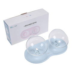 Saas Egg Shape Pet Dual Bowls  SA3742