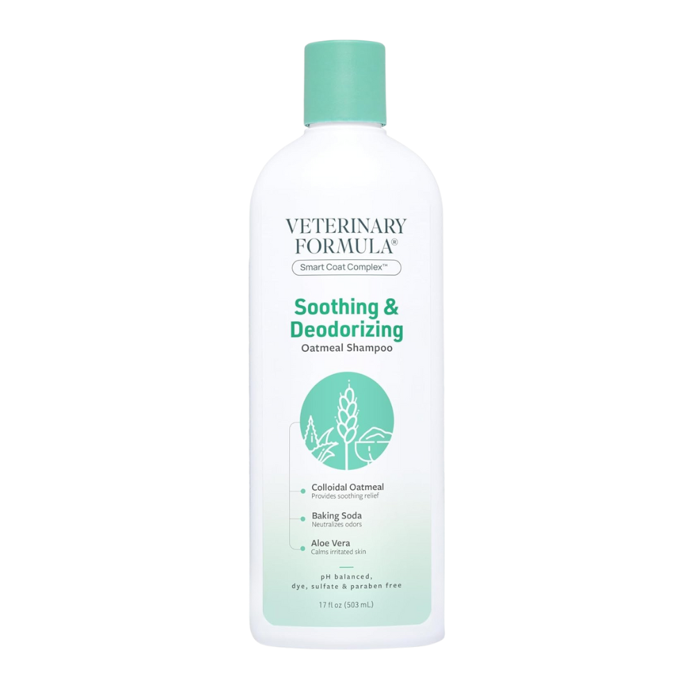 Synergy Labs Veterinary Soothing & Deodorizing Oatmeal Shampoo 17oz - 503ml