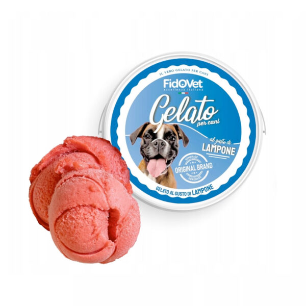 FidoVet Gelato Ice Cream for Dogs (Strawberry)