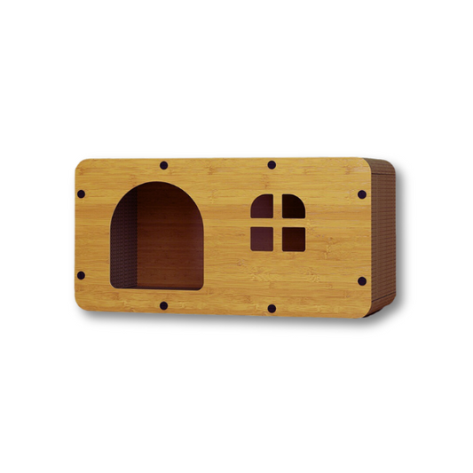 Saas Cat Scraching Board Toy House (SA 3050)