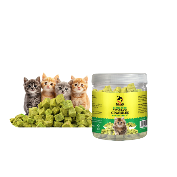 Saas Freeze Dried Cat Grass Granules Treat 60g