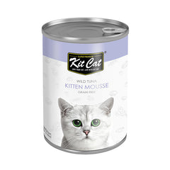 Kit Cat Wild Tuna Kitten Mousse Canned Cat Food 400 gm
