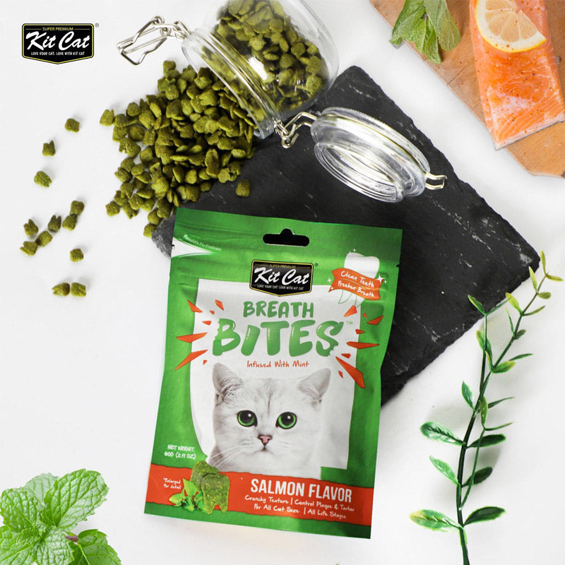 Kit Cat Breath Bites Salmon for cats 60g