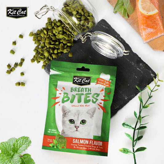 Kit Cat Breath Bites Salmon for cats 60g
