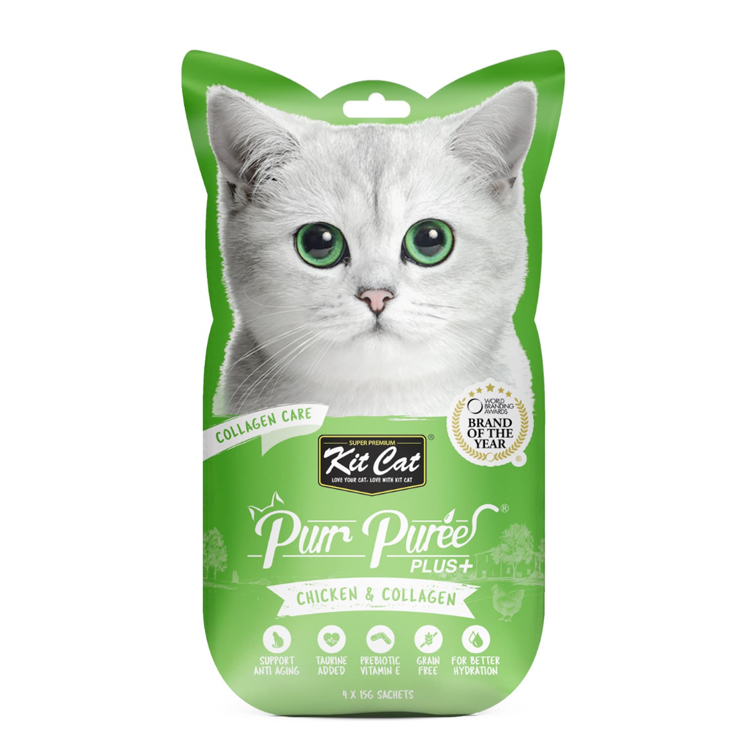 Puree Plus Collagen Care Chicken 60g