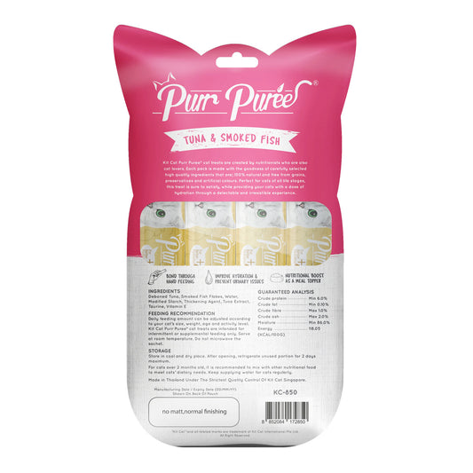 Kit Cat Purr Puree Tuna & Smoked Fish 60g