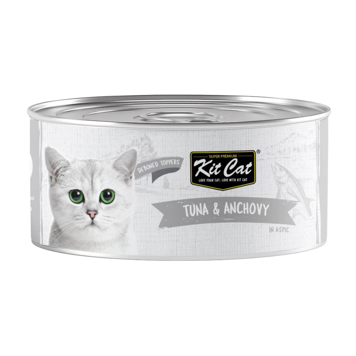 Kit Cat  Tuna & Anchovy  80g