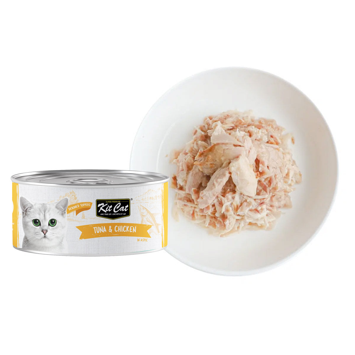 Kit Cat Tuna & Chicken wet food 80g