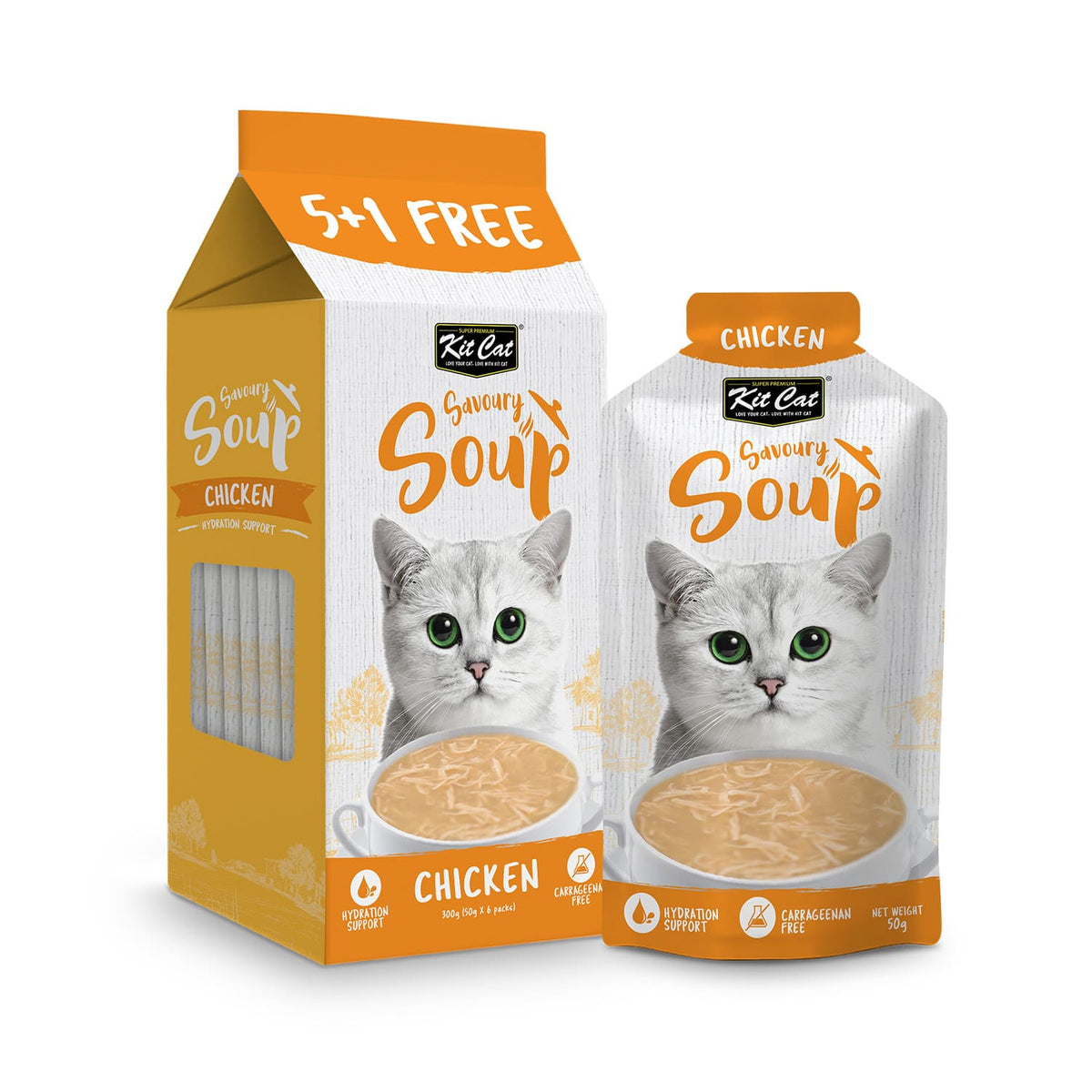 Kit Cat Savoury Soup Chicken 50g
