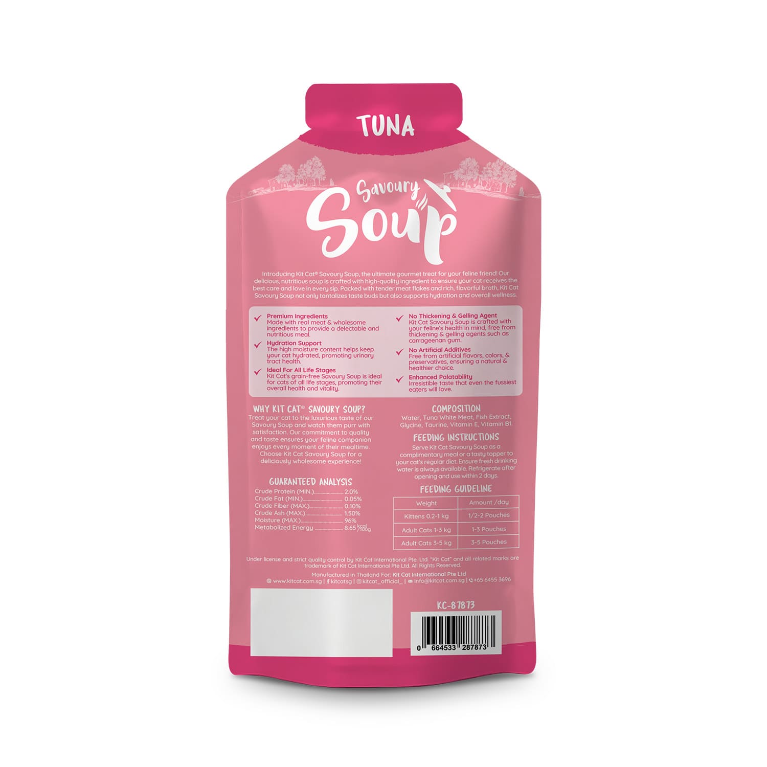 Kit Cat Savoury Soup Tuna 300g ( 6 X 50g )