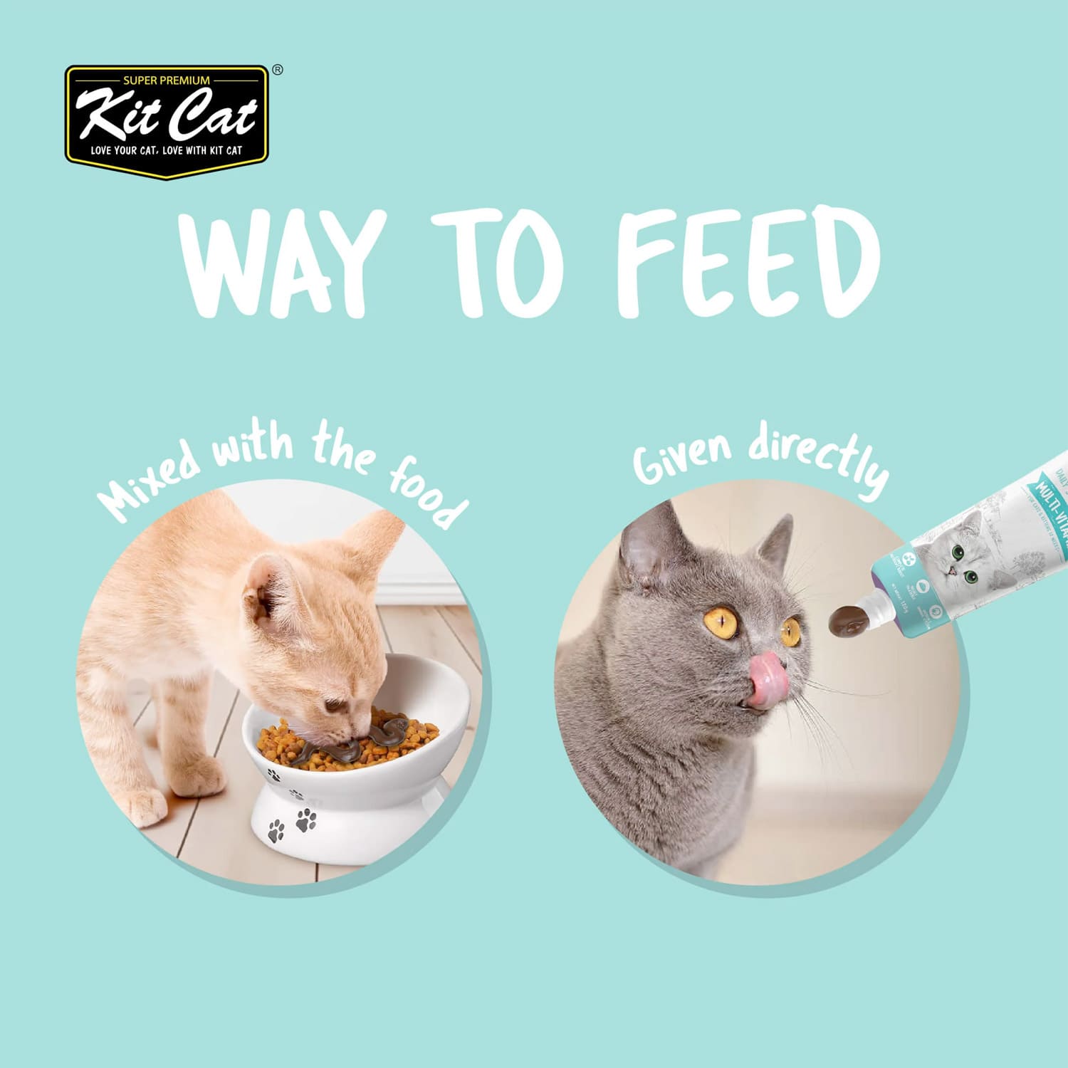 Kit Cat Daily Nutritional Supplement Gel For Cats & Kittens - Urinary Care (120g)