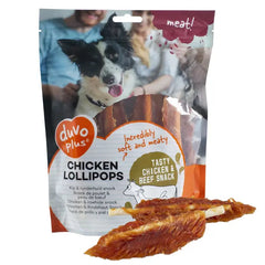 Duvo Dog Snack Chicken Lollipops- 400g