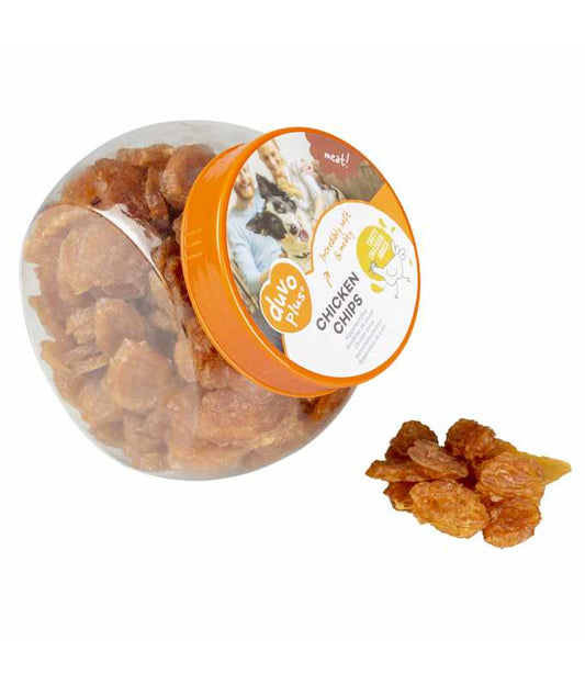 Duvo+ Meat! Chicken Chips 500G - ± 218St