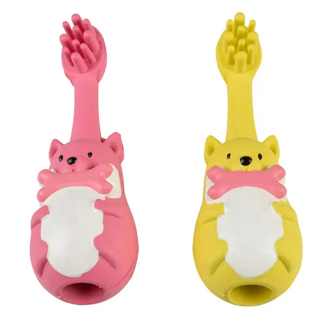 Duvo+ Rubber Toothbrush Animals 4x4x11cm