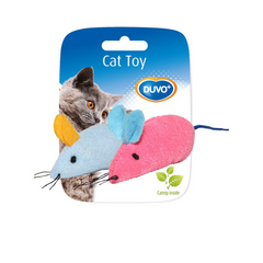 Duvo Assortment Of Mice Blue/Pink